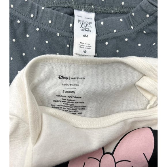 Baby Girl's - Disney Jumpsuit, Disney Body Suit, Leggings & T-Shirt - Size 6 M - Picture 7 of 8